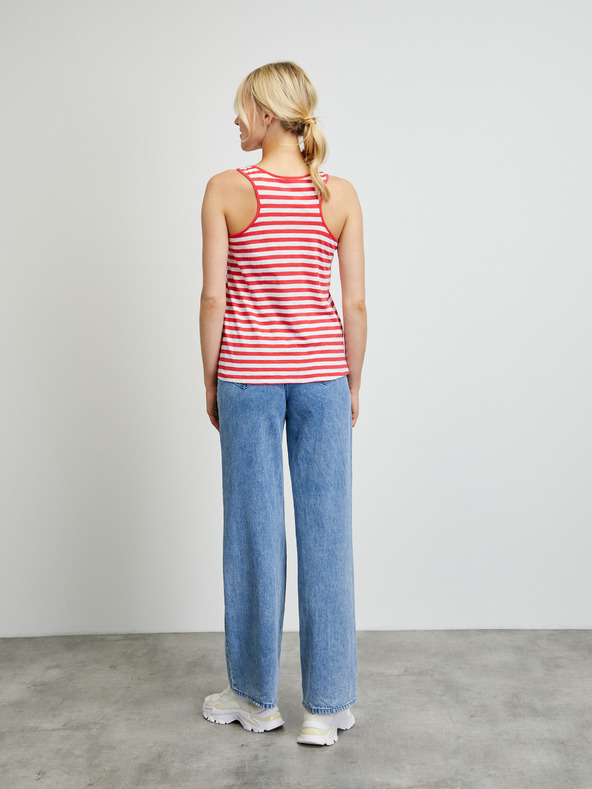 ZOOT.lab Weiß-rot gestreiftes Damen-Tank-Top ZOOT.lab Josefina