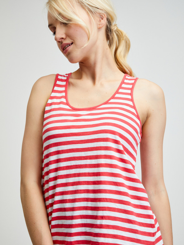 ZOOT.lab Weiß-rot gestreiftes Damen-Tank-Top ZOOT.lab Josefina