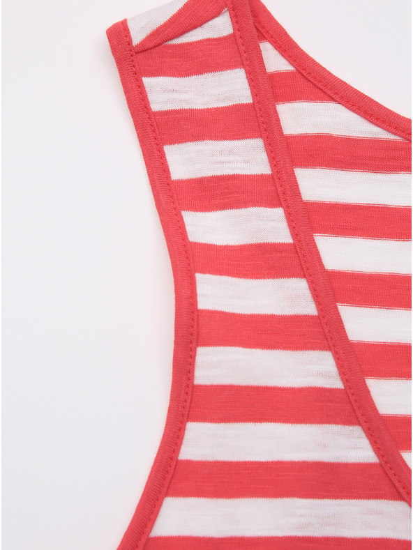 ZOOT.lab Weiß-rot gestreiftes Damen-Tank-Top ZOOT.lab Josefina