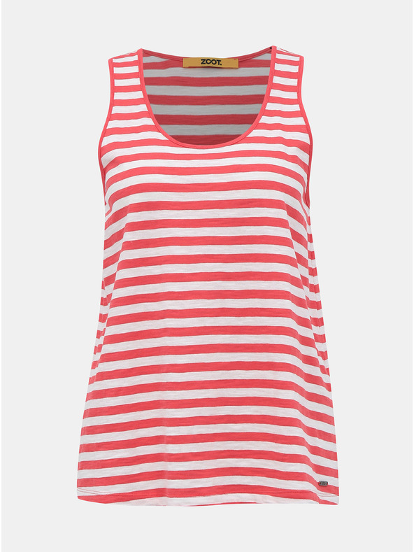 ZOOT.lab Weiß-rot gestreiftes Damen-Tank-Top ZOOT.lab Josefina