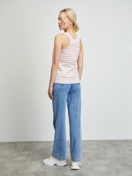 ZOOT.lab Weiß-rosa gestreiftes Damen-Tank-Top ZOOT.lab Josefina