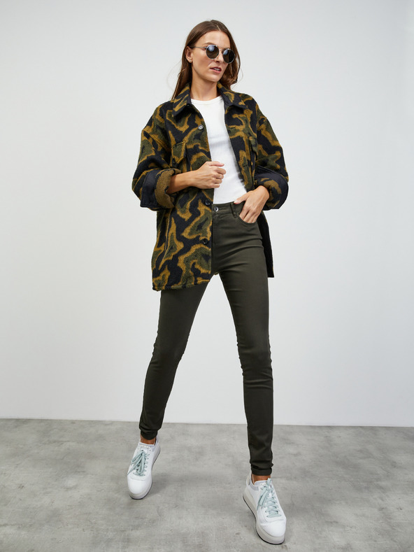 ZOOT.lab Khakifarbene schmal geschnittene Damenhose ZOOT.lab Anna