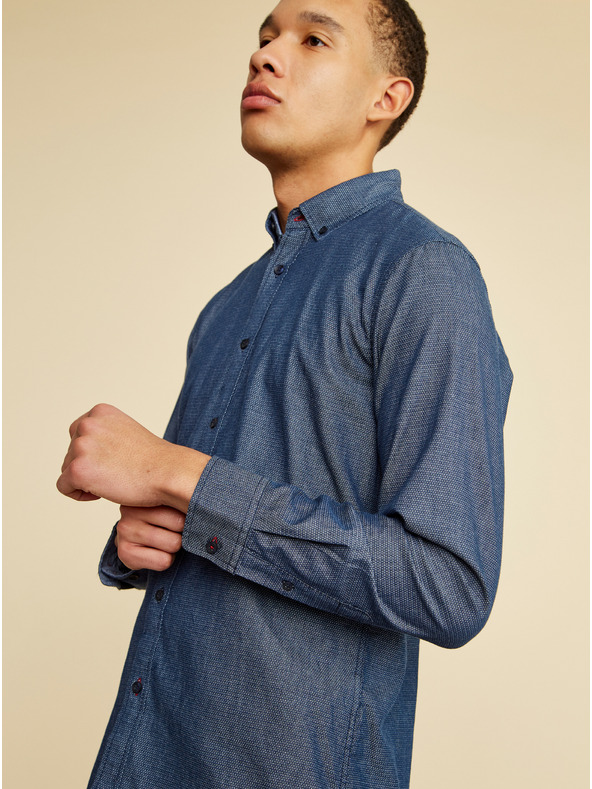 ZOOT.lab Blaues Herrenhemd ZOOT.lab Aiden
