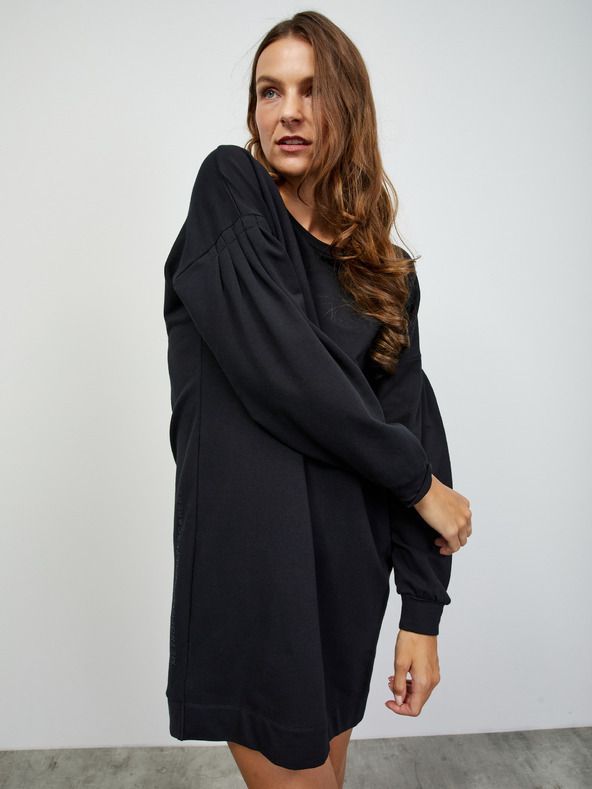 ZOOT.lab Schwarzes Damen-Sweatshirt Basic-Kleid ZOOT.lab Sloane