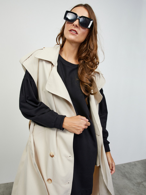 ZOOT.lab Schwarzes Damen-Sweatshirt Basic-Kleid ZOOT.lab Sloane