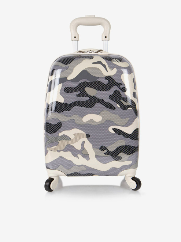 Heys Heys Kids 4w Grau Camo gemusterten Koffer
