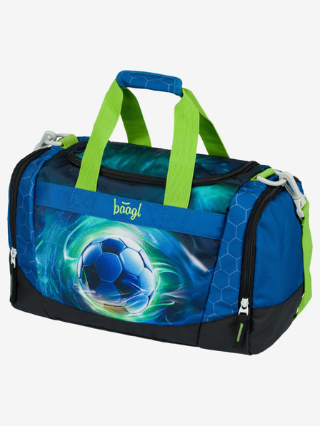 BAAGL  Blaue Kinder-Sporttasche Fußball Ball Baagl