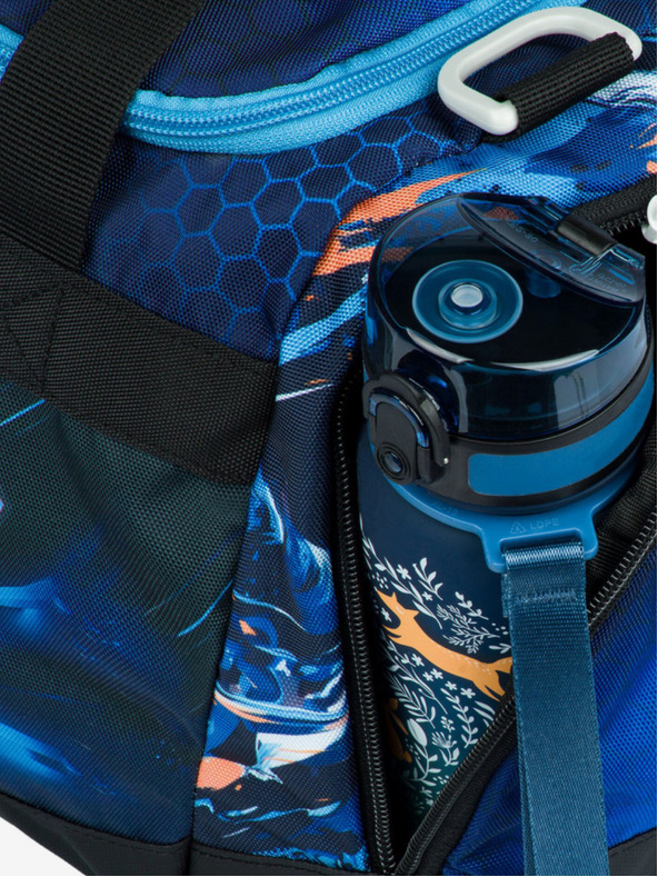 BAAGL  Blauer Kinder-Sportbeutel Motorrad Baagl