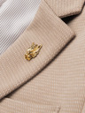 Ombre Clothing Dekorative Wolfs-Kleiderschnalle aus Metall Gold Ombre Clothing