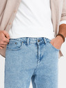 Ombre Clothing Herren Classic Washed Jeans REGULAR FIT Blau Ombre Kleidung