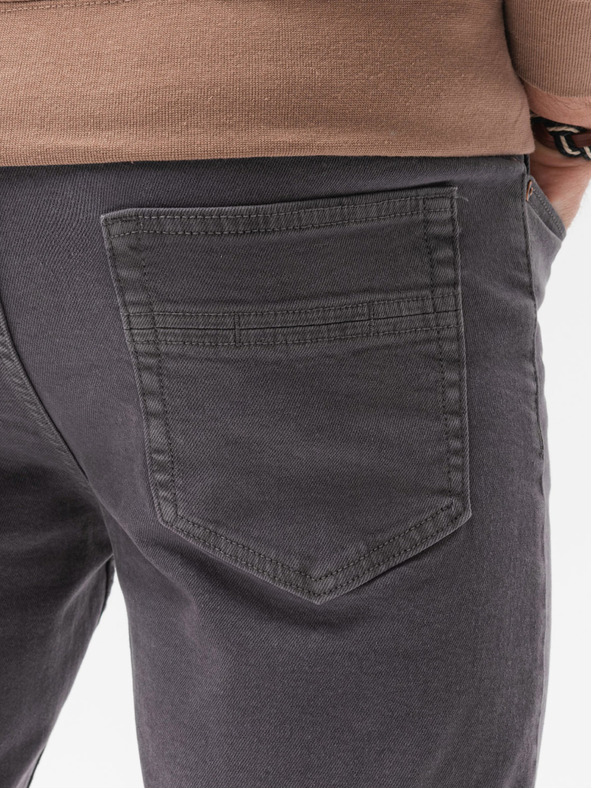 Ombre Clothing Dunkelgraue Herrenjeans Ombre Clothing P1058