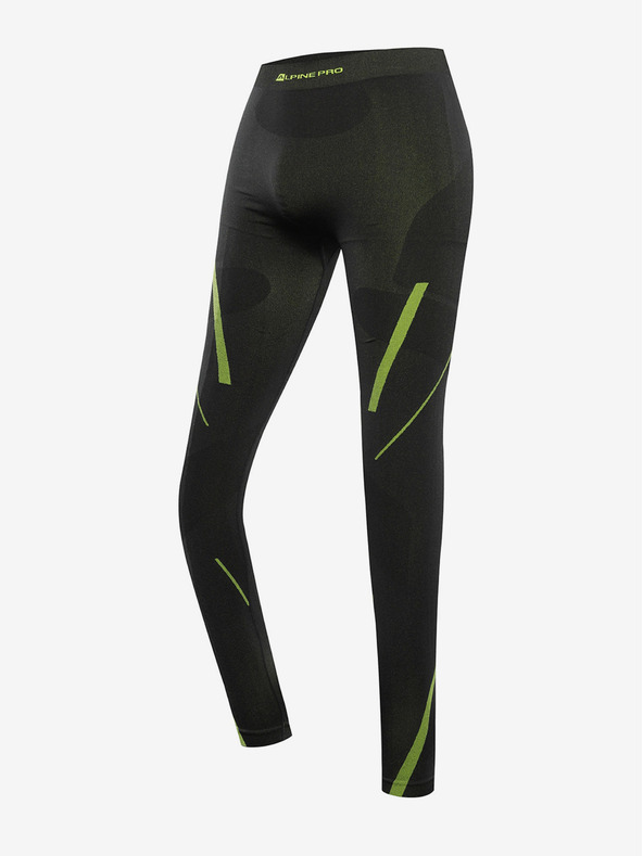 ALPINE PRO Herren schnelltrocknendes Unterwäsche - Hose ALPINE PRO LESS schwarz