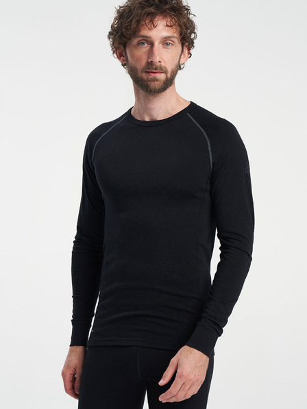 Tenson Herren Funktions-Langarm TENSON Himalaya Baselayer Merino Top M schwarz