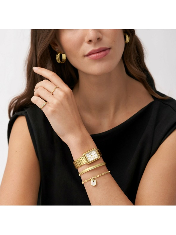 Fossil Damen Quadratische Uhr Fossil RAQUEL ES5220