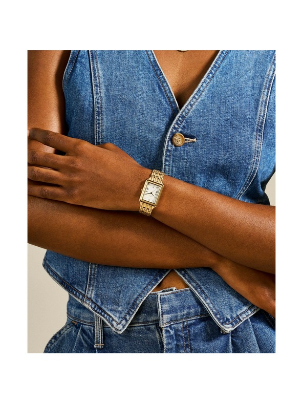 Fossil Damen Quadratische Uhr Fossil RAQUEL ES5220