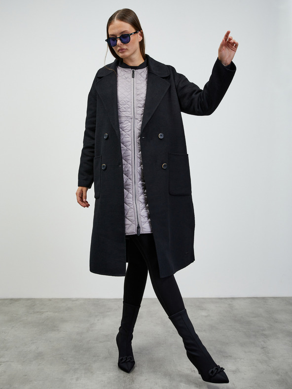 ZOOT.lab Graue verlängerte Steppjacke für Damen ZOOT.lab Patty