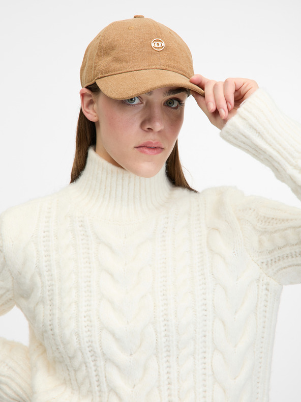 Orsay Hellbraune Damenmütze ORSAY