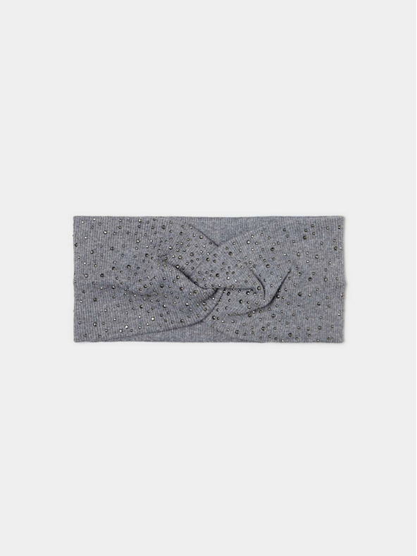 Moodo Graues glänzendes Damen-Stirnband Moodo