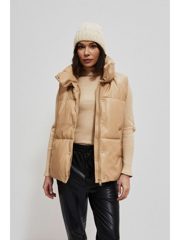 Moodo Warme Mütze mit geflochtenem Riegel Moodo