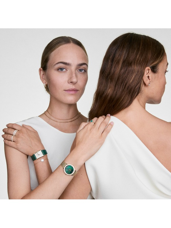 Daniel Wellington Goldene Edelstahl Kette Daniel Wellington Mesh DW00401104