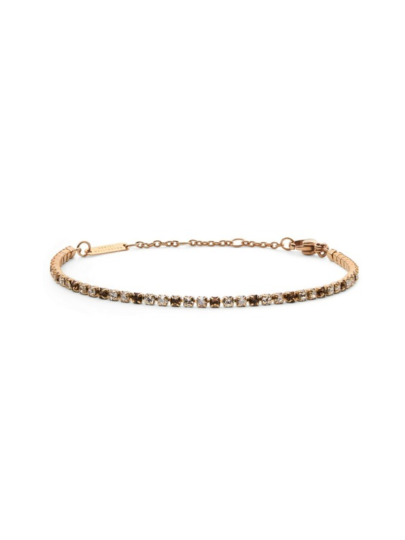 Daniel Wellington Roségoldenes Edelstahl Armband Daniel Wellington Tennis DW00401115