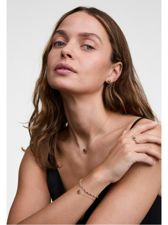 Daniel Wellington Roségoldenes Edelstahl Armband Daniel Wellington Tennis DW00401115