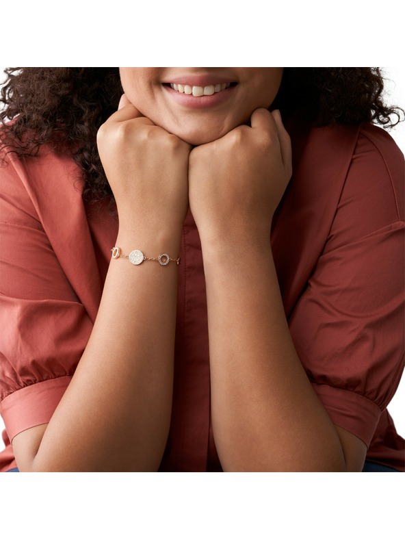 Fossil Damen Edelstahl Armband Fossil