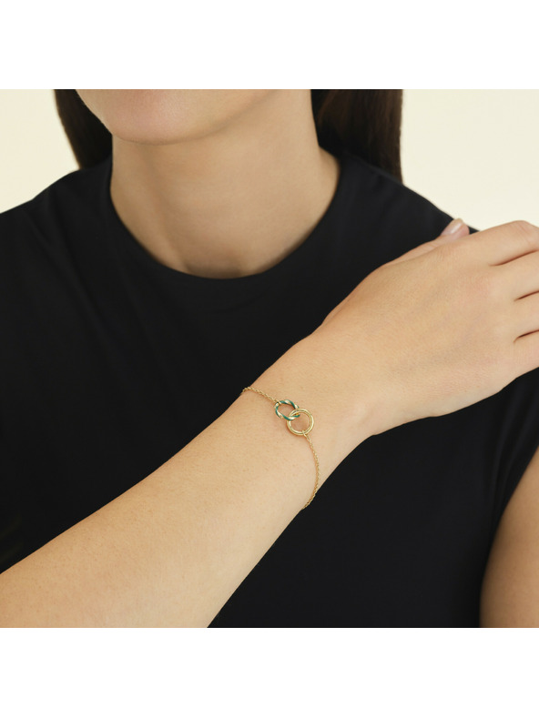 Rosefield Rosefield Damen Armband vergoldet, JBEDG-J715