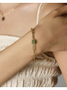 Rosefield Rosefield Armband in Goldfarbe Geometrisches Edelstein JBGGG-J662