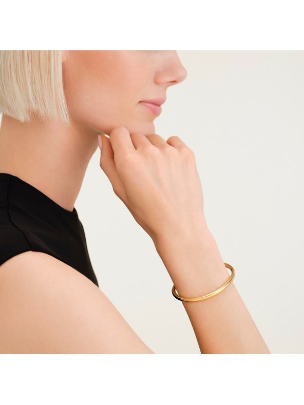 Rosefield Rosefield Damen Starre Armband vergoldet JBPBG-J1045