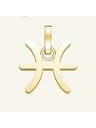 Rosefield Rosefield Anhänger in Goldfarbe Sternzeichen Symbol Fische