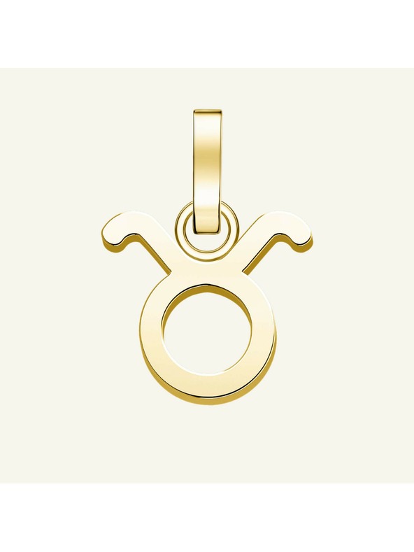 Rosefield Rosefield Anhänger in Goldfarbe Tierkreis Symbol Stier