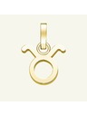 Rosefield Rosefield Anhänger in Goldfarbe Tierkreis Symbol Stier