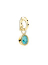 Rosefield Rosefield Anhänger Goldfarben Birthstone März Farbe