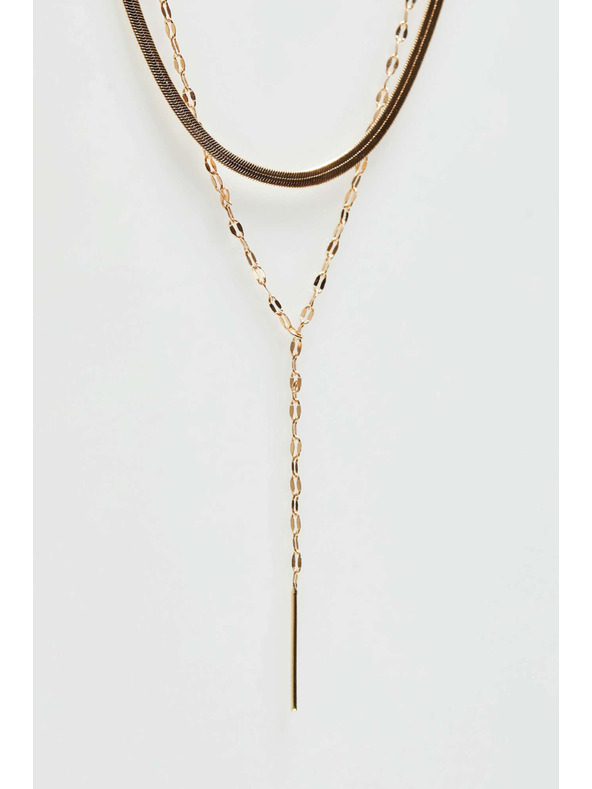 Moodo NECKLACE L-NA-4005 GOLD Moodo
