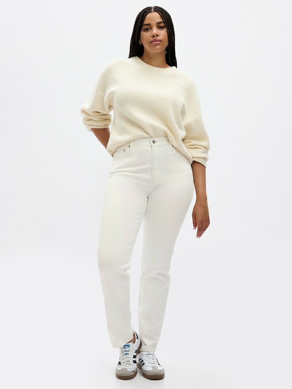 GAP Damen Jeans 90er Straight High Rise GAP