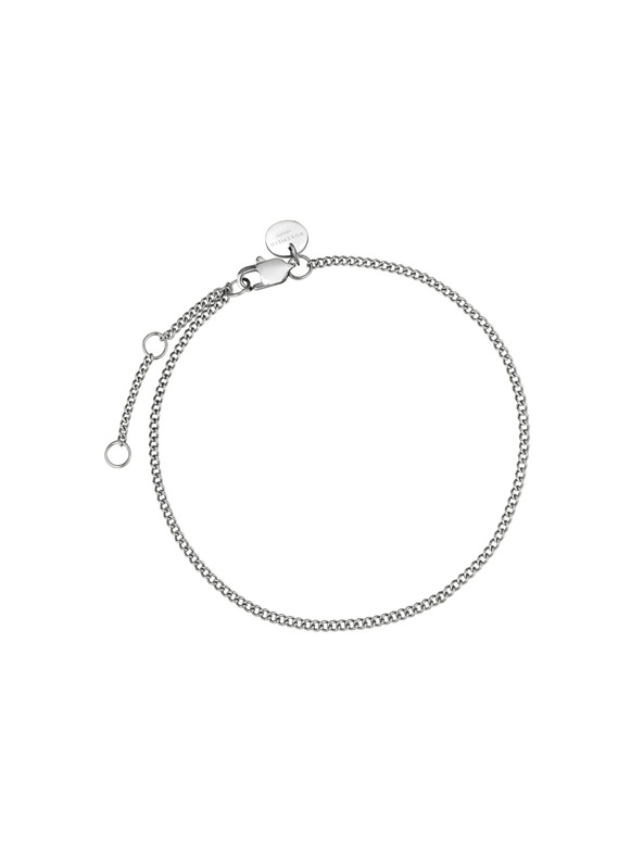 Rosefield Rosefield Armband in Silberfarbe Flat Curb JBFCS-J598
