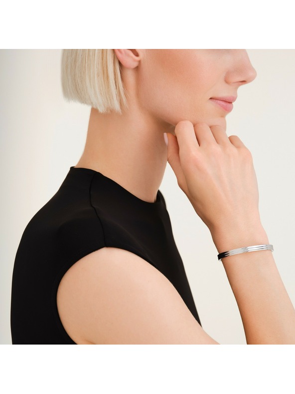 Rosefield Rhodinierter Damenarmband starr Rosefield JBSBS-J1042