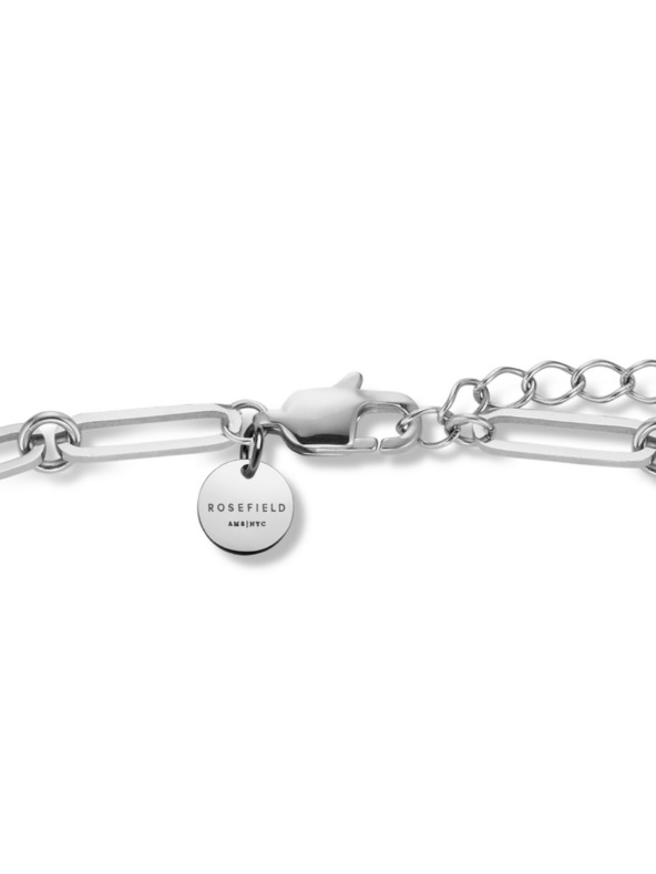 Rosefield Rhodinierter Damenarmband Rosefield JBSSS-J827