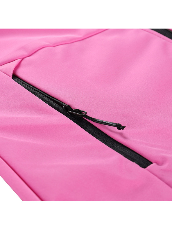 ALPINE PRO Damen Softshell-Jacke mit DWR-Beschichtung ALPINE PRO KERAKA neon pink