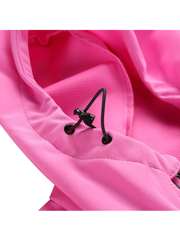 ALPINE PRO Damen Softshell-Jacke mit DWR-Beschichtung ALPINE PRO KERAKA neon pink