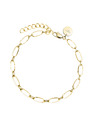 Rosefield Rosefield Armband in Goldfarbe Oval JBOLG-J540