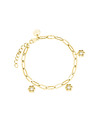 Rosefield Rosefield Armband in Goldfarbe Daisy Flower JBDFG-J674