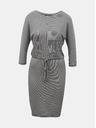 ZOOT.lab Weiß-blau gestreiftes Damenkleid mit Krawatte ZOOT.lab Demi