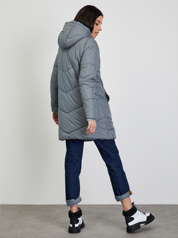 ZOOT.lab Grauer Damen Steppmantel ZOOT.lab