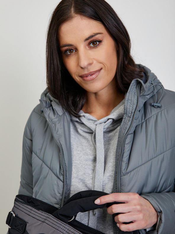 ZOOT.lab Grauer Damen Steppmantel ZOOT.lab