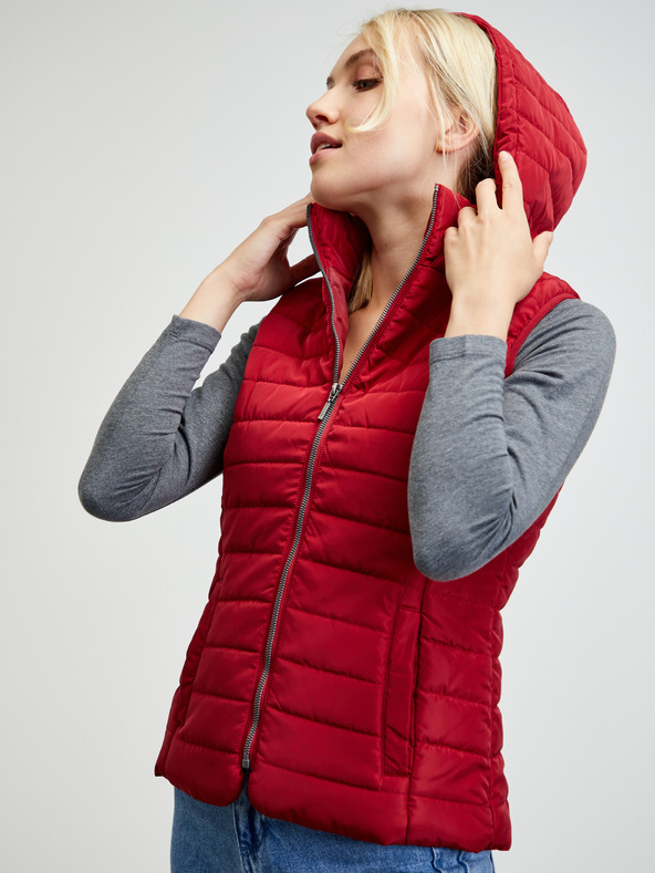 ZOOT.lab Rote Steppweste für Damen ZOOT.lab