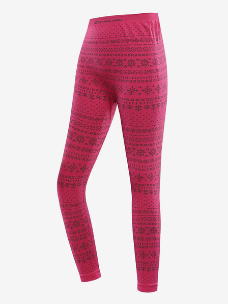ALPINE PRO Dark Pink Girls' Functional Underwear ALPINE PRO Lento