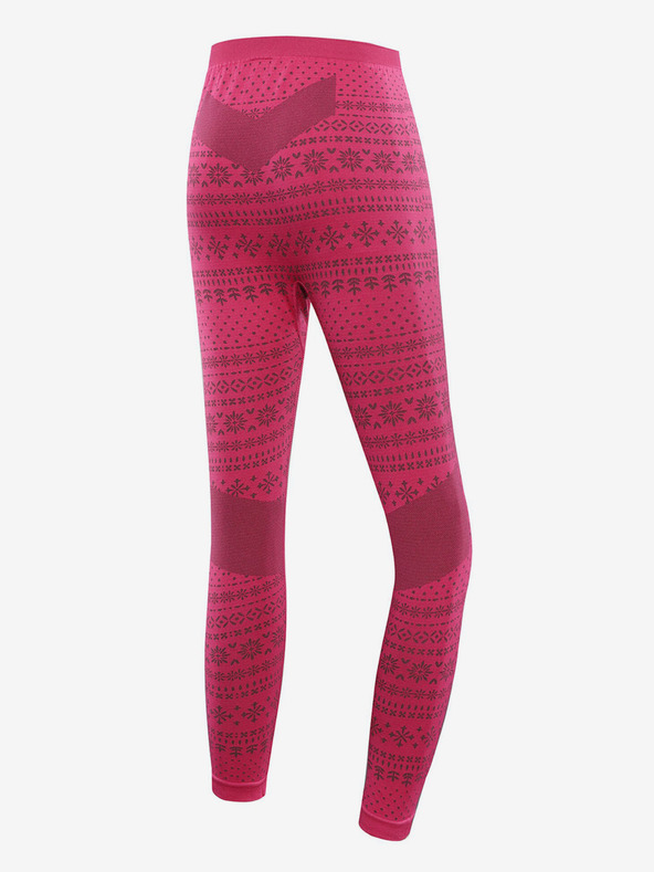 ALPINE PRO Dark Pink Girls' Functional Underwear ALPINE PRO Lento