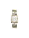 Rosefield Damen eckige Uhr Rosefield Heirloom HWDSG-H03